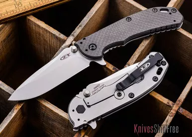 Zero Tolerance: 0566CF - Rick Hinderer - Carbon Fiber