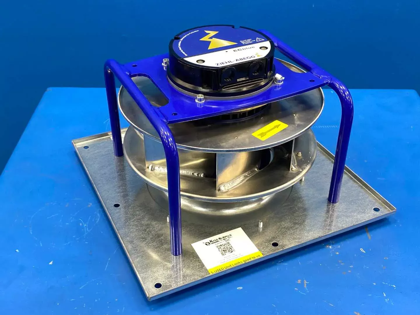 Ziehl-Abegg GR25C-6IK.BA.1R / 79174/A01 C-Pro ECblue Ventilation Unit 1.07HP (0.80kW) 200-277VAC 1 PH 3660 RPM THCL 155