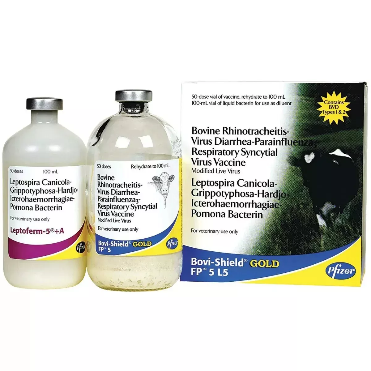 Zoetis Bovi-Shield Gold FP™ 5 L5 - 50 Dose