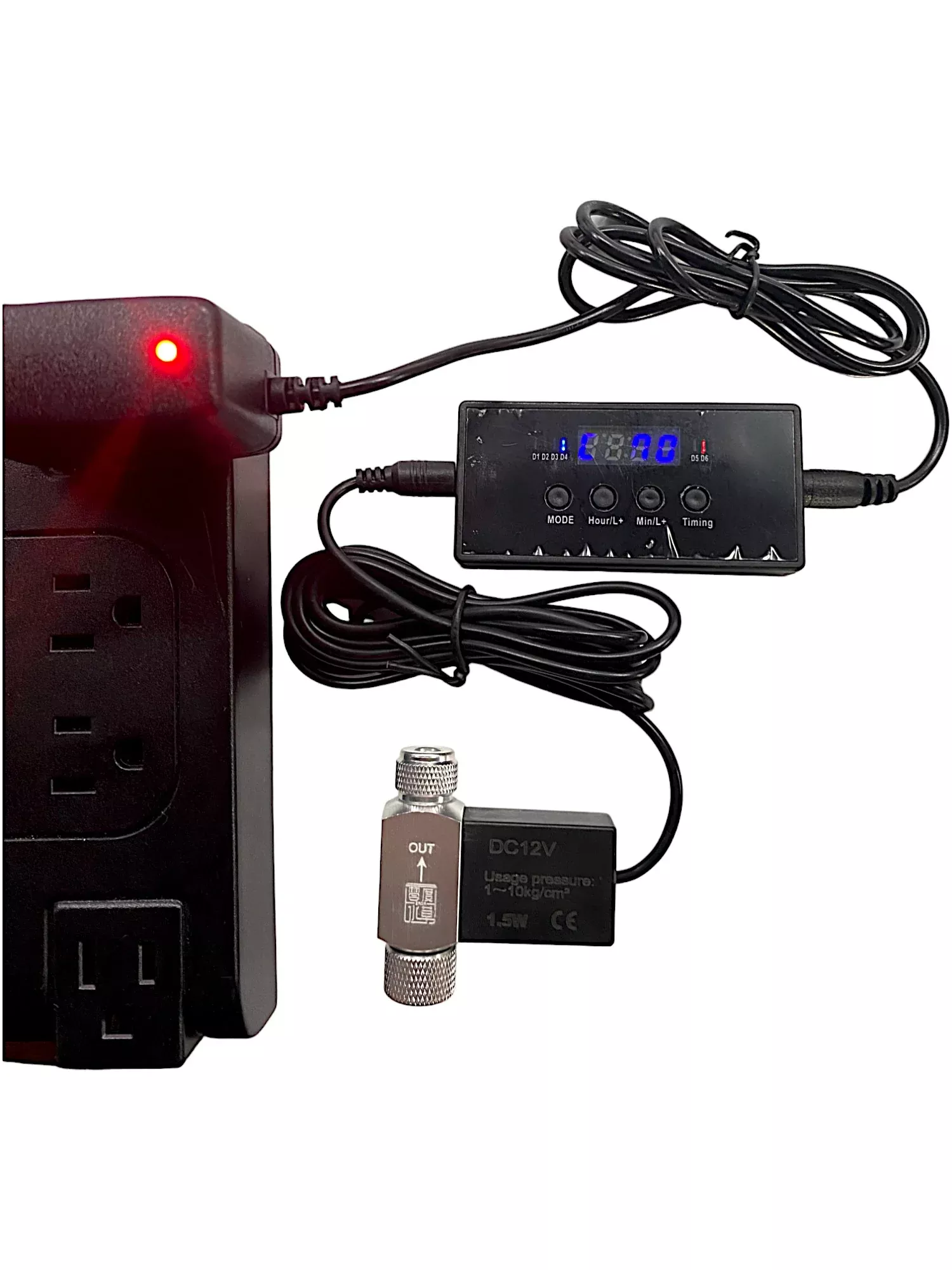 ZRDR CO2 Motor Valve Display Timing Switch Single Head Pressure Reducing Value